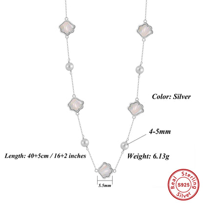 Silver Conch Shell Necklace, Dainty Beach Ocean Pendant