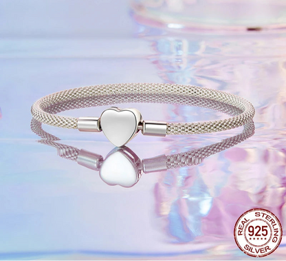 Silver Vintage Bangle Bracelet