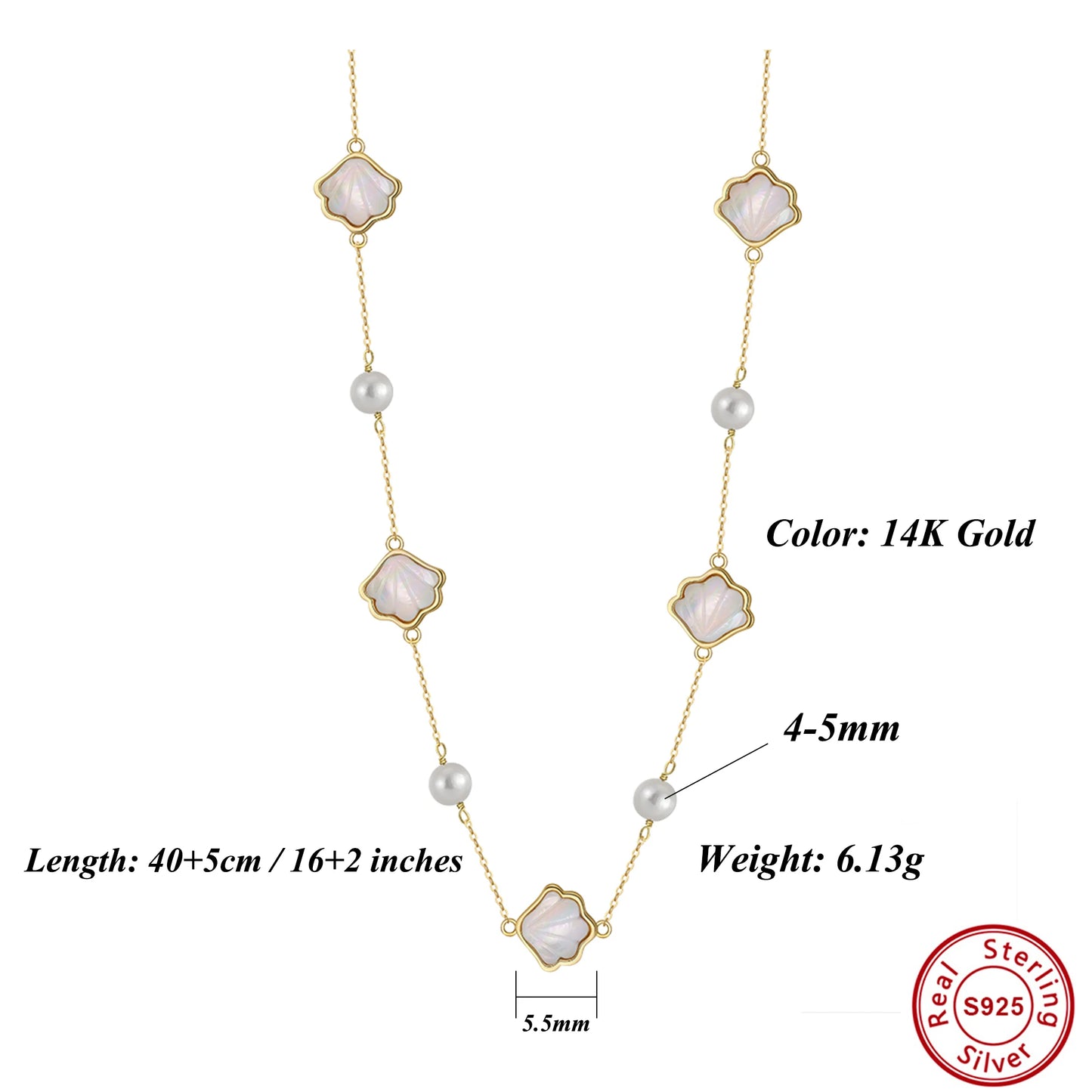 Silver Conch Shell Necklace, Dainty Beach Ocean Pendant