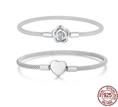 Silver Vintage Bangle Bracelet