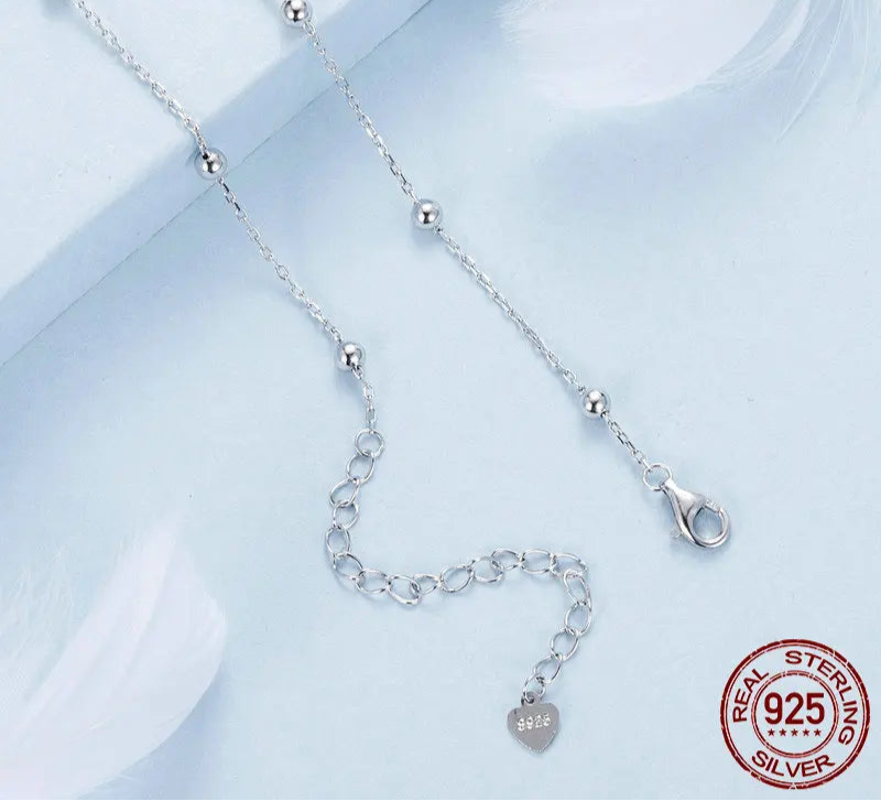 Silver Fatima's Hand Necklace